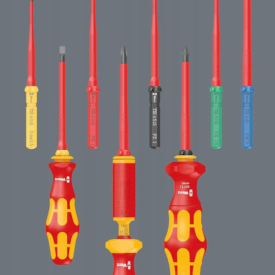 Wera Kraftform Kompakt Screwdriver with Interchangeable Tips