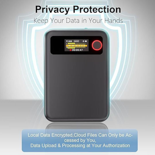 Înregistrator De Voce X0028UD12H Cu Memorie Internă 64GB
