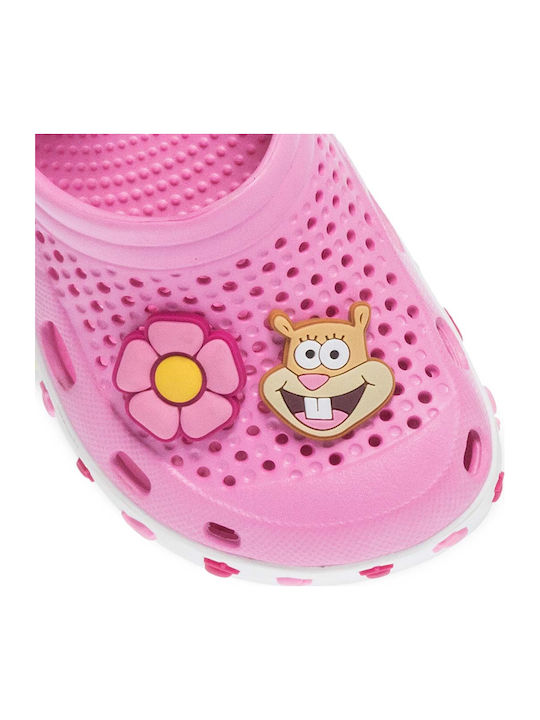 Spongebob Детски Анатомични Обувки за Плаж Розов