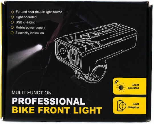 28957 Rechargeable Front Bicycle Light