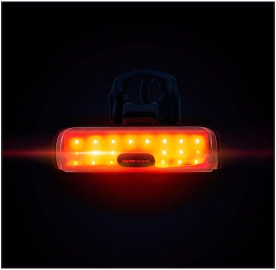 MomoDesign RL02 Wiederaufladbar Rückseite Fahrradlicht