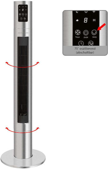 ProfiCare TVL 3090 Вентилатор Тип Кула 45W Сив