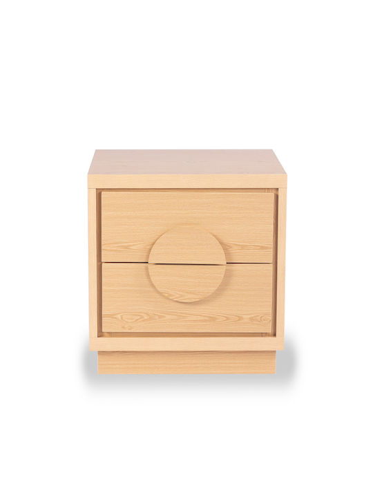 Nachttisch Axis Beige 50x40x50cm