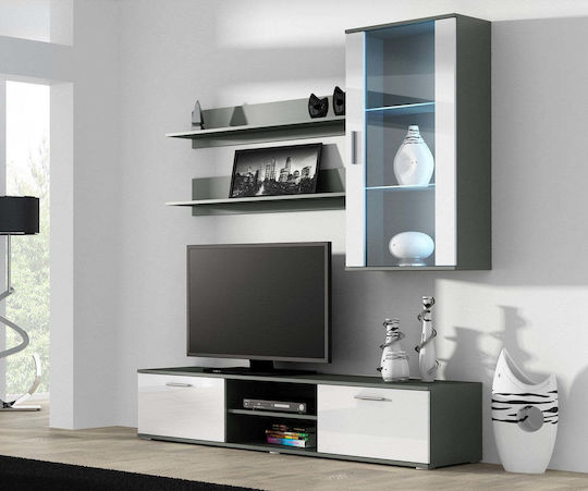 Unitate TV pentru sufragerie Soho Grey Matte