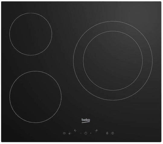 Beko Κεραμική Εστία Αυτόνομη με Λειτουργία Κλειδώματος 58x51εκ.