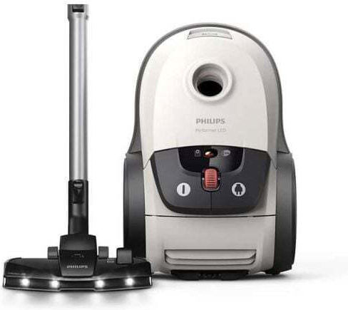 Philips Performer Прахосмукачка 900W С торба 4лт Бял