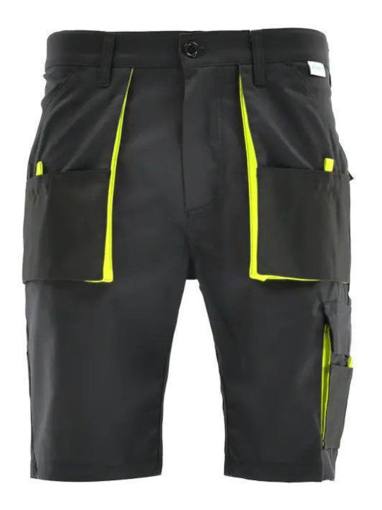 Sara Workwear King Work Shorts Gray