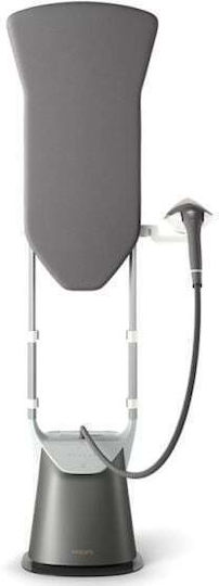 Philips All-in-One 8500 Series Ατμοκαθαριστής Ρούχων Δαπέδου 2200W με Δοχείο 1.2lt Γκρι