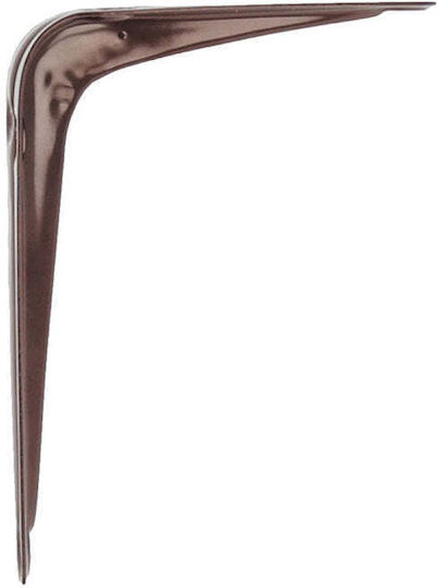 Amig Eckregal Metallisch in Braun Farbe 350x300mm 1Stück 4419