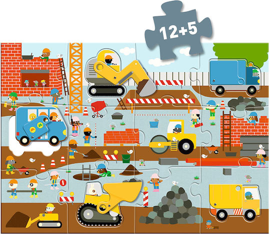 Puzzle pentru Copii pentru 3+ ani+ Ani 17buc Djeco
