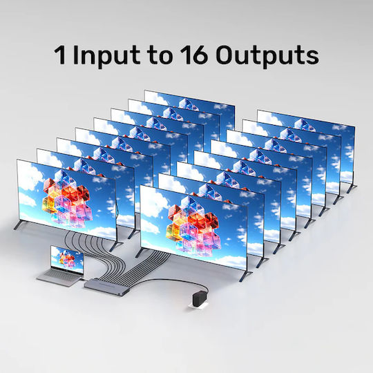 Unitek Hdmi Splitter 1x16 4k30hz V1137a