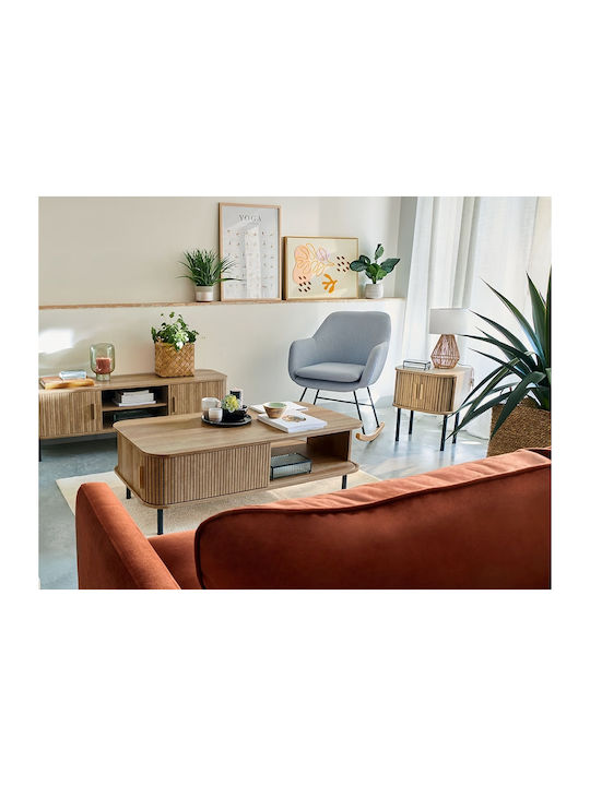 Nachttisch Colva Beige 40x40x53cm