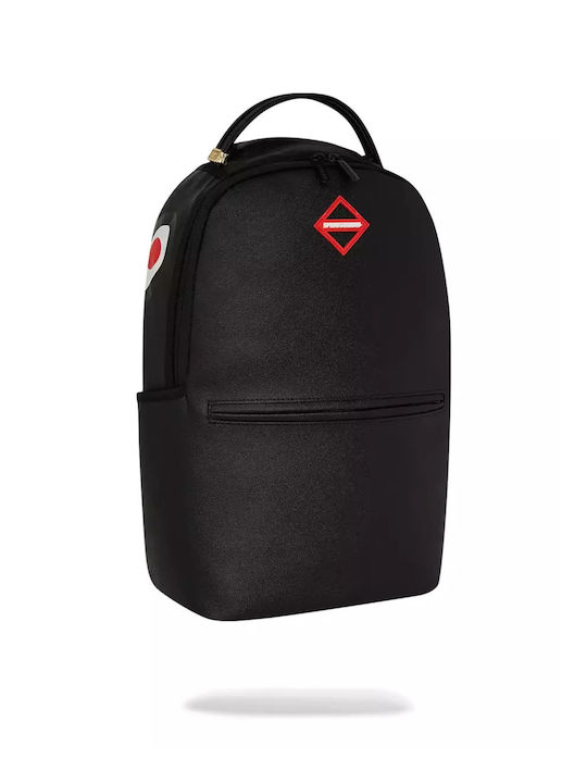 Sprayground DLXSV School Bag Backpack Junior High-High School Black with Water Bottle Holder