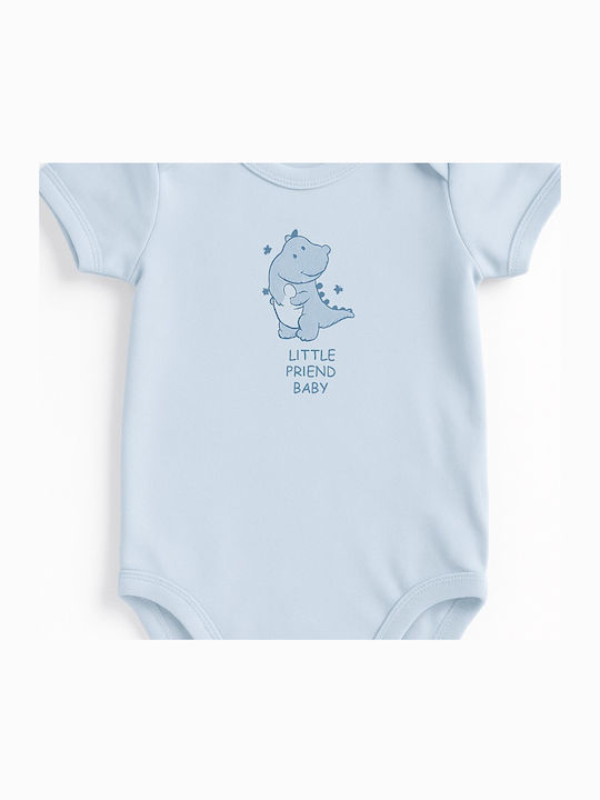 Pretty Baby Dinos Little Dreams Short-Sleeved Dinos Little Dreams White