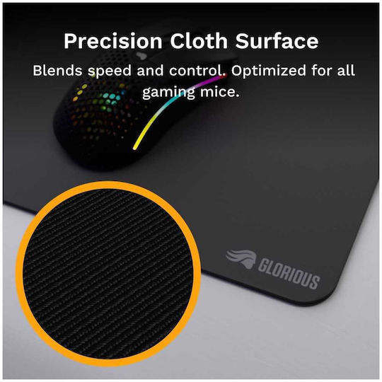 Glorious PC Gaming Race Gaming Mouse Pad Black Glorious