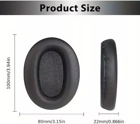 Ανταλλακτικά Μαξιλαράκια Sony Wh-ch700n 710 720 Ζεύγος-μπλε Συμβατά