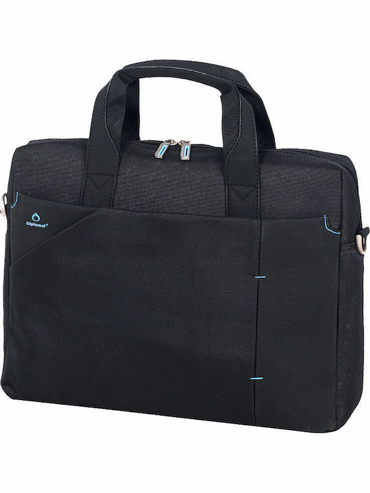 Diplomat Τσάντα για Laptop 15" σε Μαύρο χρώμα LE75