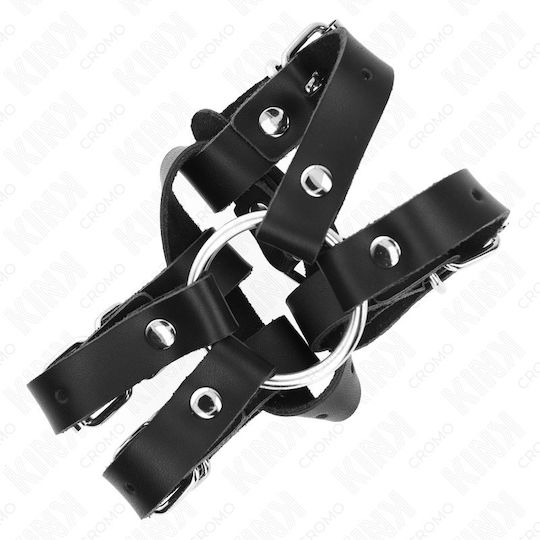 Kink Inel Cock Piele Negru