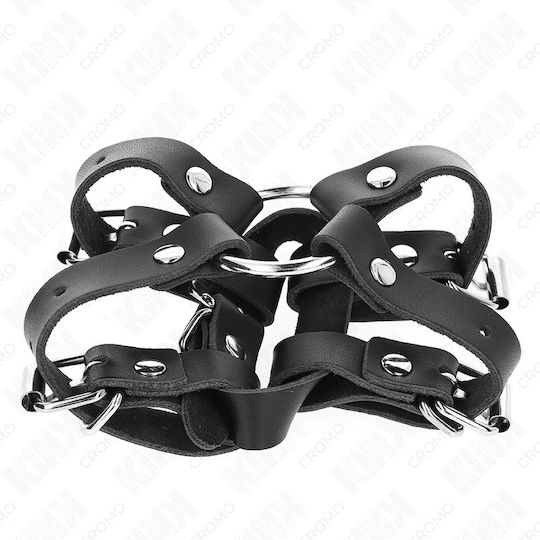 Kink Inel Cock Piele Negru