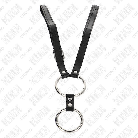 Kink Inel Cock Metalic Negru