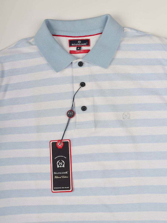 Polo Kurzarmbluse Sky Blue