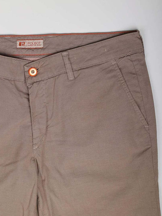 Trousers Chino Elastic Beige