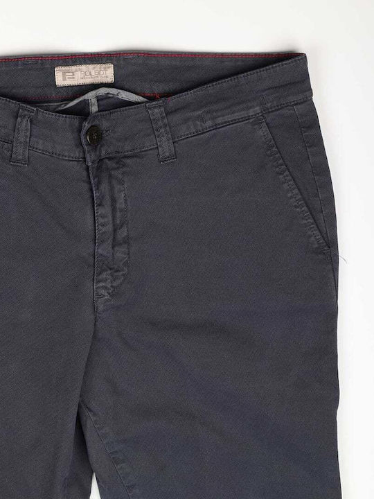 Pantaloni Chino Elastic Blue