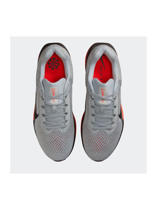 Winflo 11 Sport Shoes Running Pure Platinum / Black - Bright Crimson