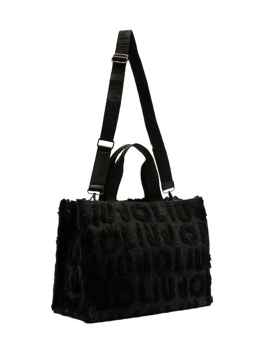Fur Women's Tote Bag Black