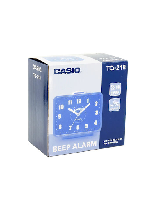 Casio Масов Часовник с Индикатори Черен TQ-218-1EF