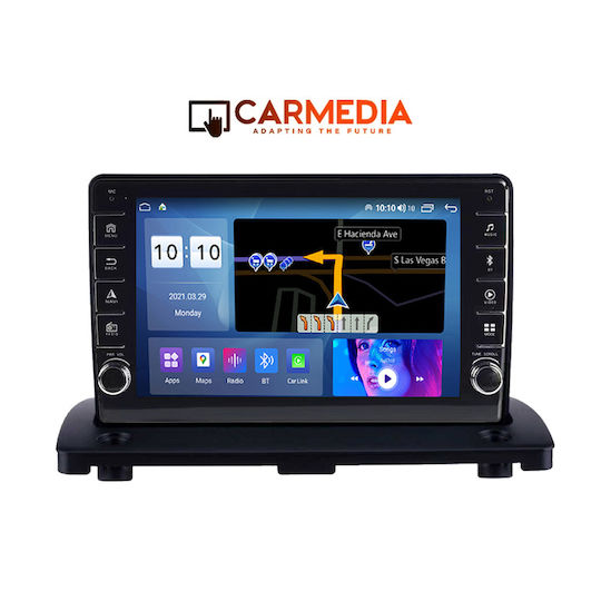 Carmedia Car Audio System for Volvo XC 90 2002-2014 (Bluetooth/USB/WiFi/GPS/Apple-Carplay/Android-Auto) with Touch Screen 9"
