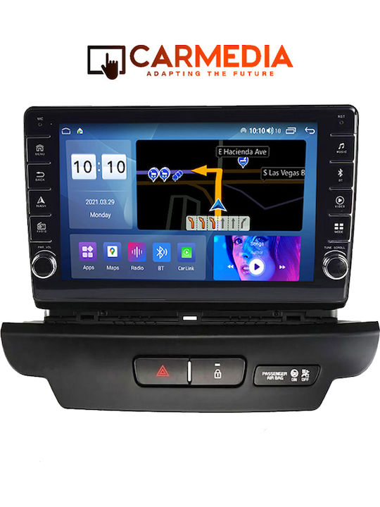 Carmedia Car Audio System for Kia Ceed / XCeed 2018-2022 (Bluetooth/USB/WiFi/GPS/Apple-Carplay/Android-Auto) with Touch Screen 9"