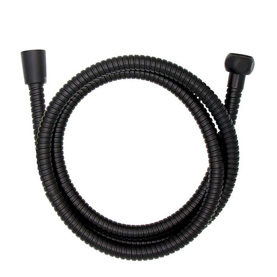 Mănica Duș Wenko Negru Oțel Inoxidabil 1/2" 150 Cm S7928411