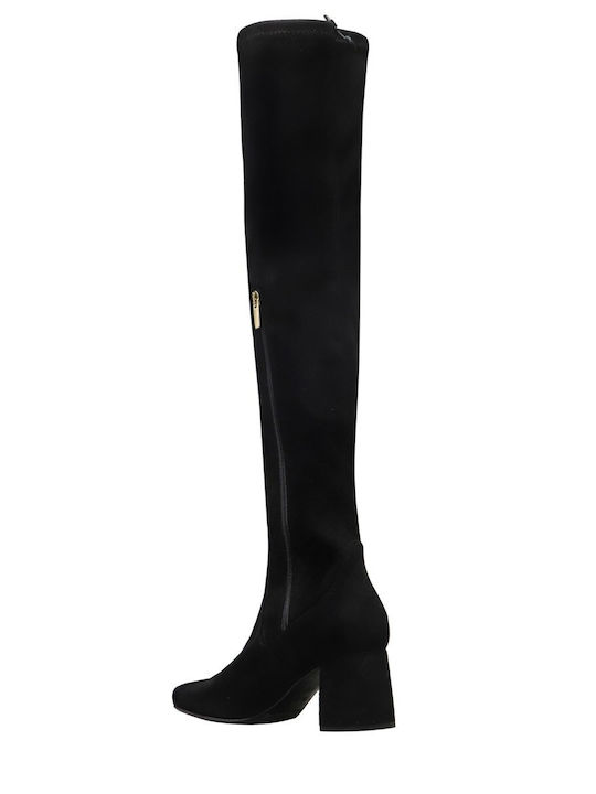 Suede Women's Boots Black