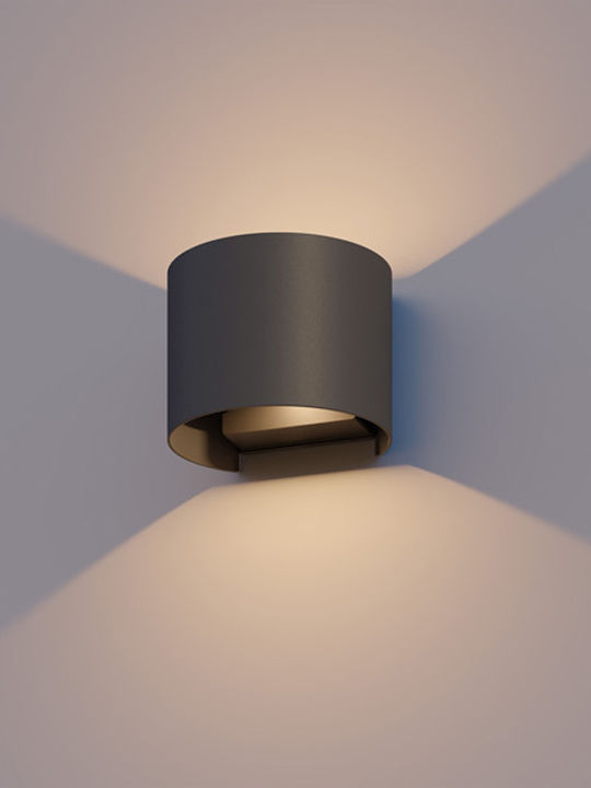 123led Wall-Mounted Outdoor Light LED IP54 5.5W Double Beam