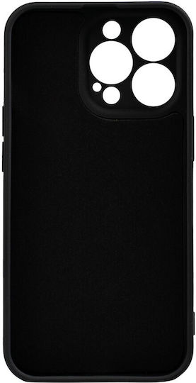Husă Telefon Spacer iPhone 13 Pro Grosime 2 Mm Material Silicon Flexibil Interior Microfibră Neagră sppc-ap-ip13p-slk