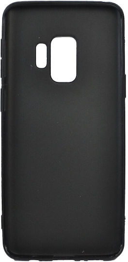 Husă Spacer Samsung Galaxy S9 Spacer Negru 1 Mm Grosime Material TPU Flexibil Colorat Mat Ultra Negru