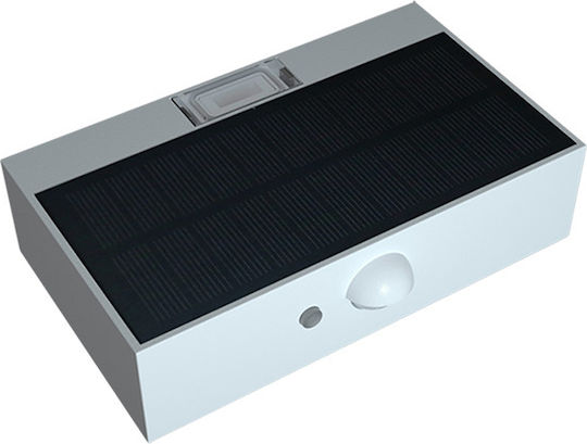123led Wall Mounted Solar Light 3W 350lm Warm White 3000K with Motion Sensor IP65