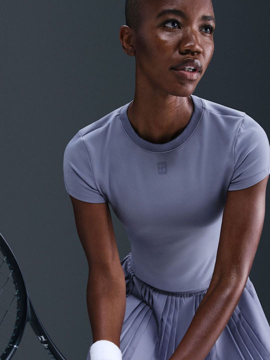 Nike Nikecourt Advantage HQ2994-499 Women's Blue Blouse