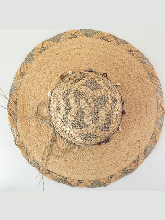Brims and Trims Καπέλο Дискета Бежов