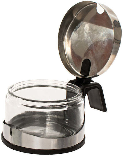 Viosarp Cheese Dish Glass Silver 1pcs