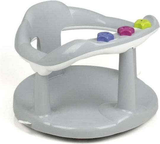 Thermobaby Baby Badewannen Sitz Aquababy Grau