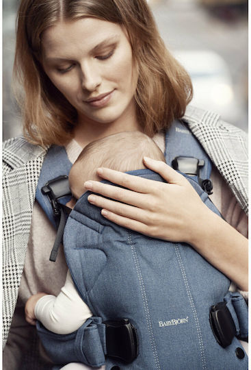 BabyBjorn Κλασικός Μάρσιπος One Woven Μαύρο