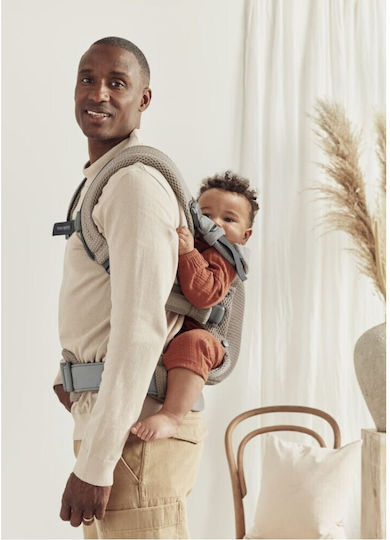 BabyBjorn Classic Carrier Harmony Mesh Gray with Maximum Weight 15kg