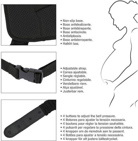 Swiss Drive Pregnancy Seat Belt Adjuster Black