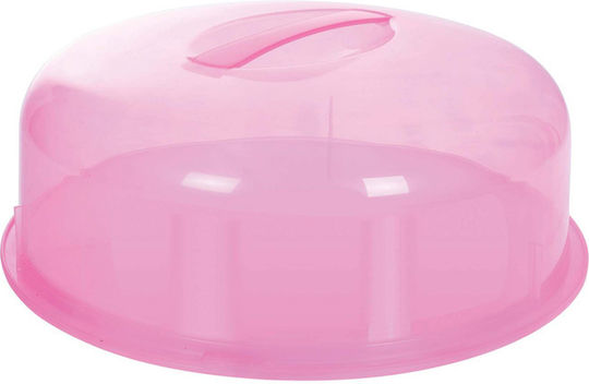 Cyclops Sweety Тортна Форма Пластмасова С Капак Розова 31.7x12.5x12.5см