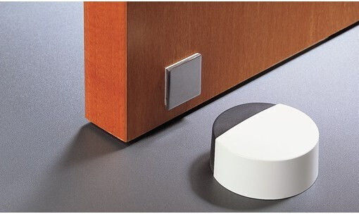 Door Stopper Magnetic Metallic Χρυσό 1pcs