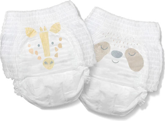 Kit & Kin Πάνες με Αυτοκόλλητο Eco-Friendly Hypoallergenic No. 7 για 17+kg 16τμχ