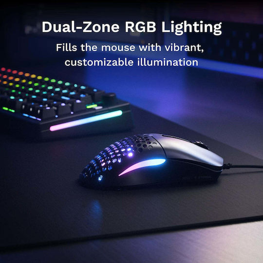 Glorious PC Gaming Race Model O Eternal RGB Gaming Mouse 12000 DPI Black