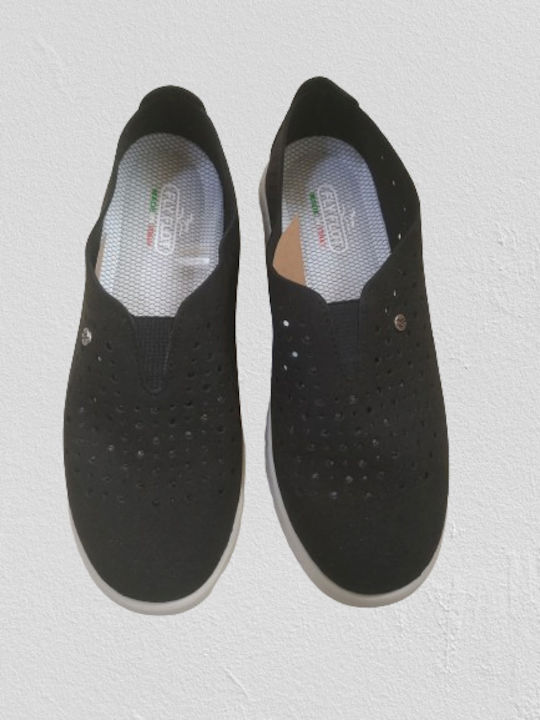 Ανατομικά Γυναικεία Slip-On Μαύρα